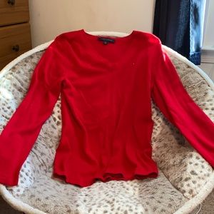 Red Long-Sleeve (S)- Tommy Hilfiger